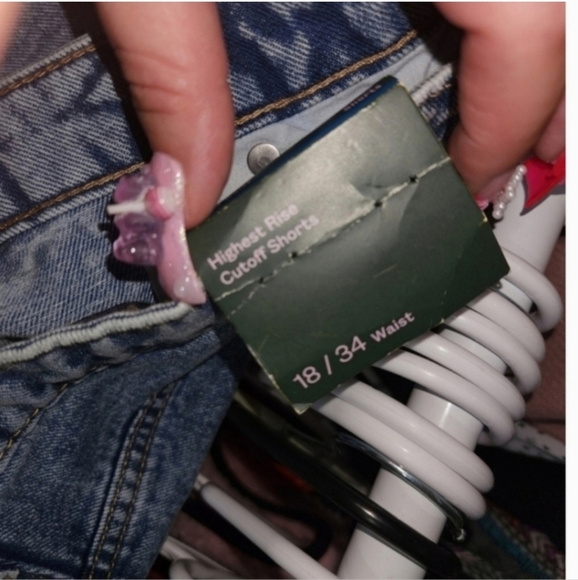 NWT wild fable high rise shorts 18 - Picture 4 of 5